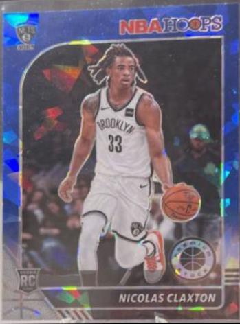 Nicolas Claxton [Blue Cracked Ice] #241
