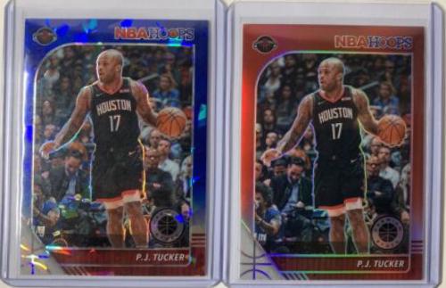 P. J. Tucker [Blue Cracked Ice] #70