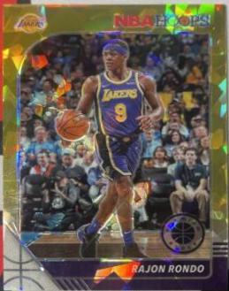 Rajon Rondo [Gold Cracked Ice] #273