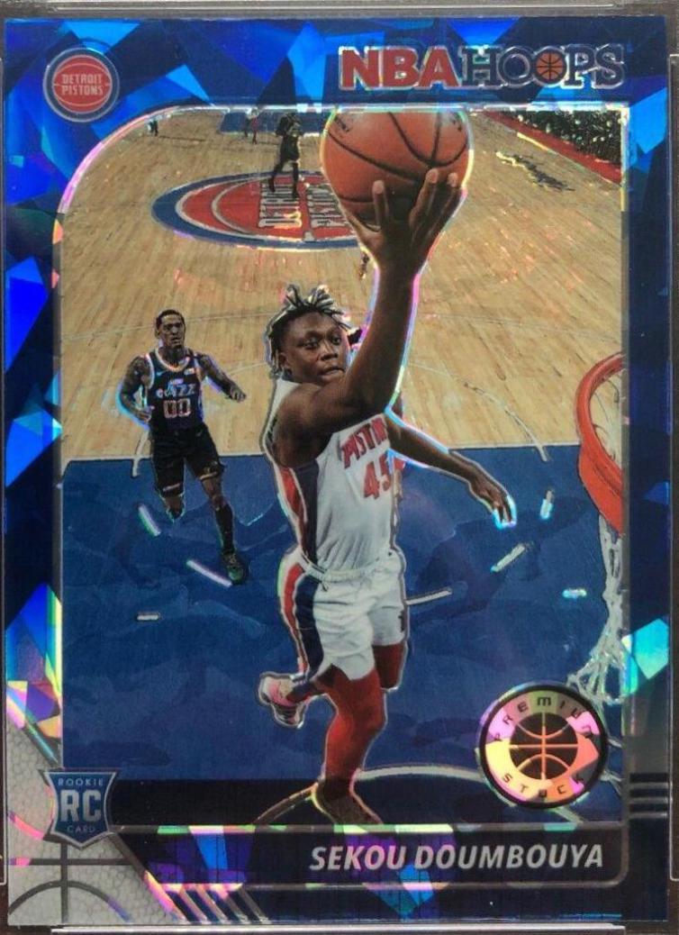 Sekou Doumbouya [Blue Cracked Ice] #212