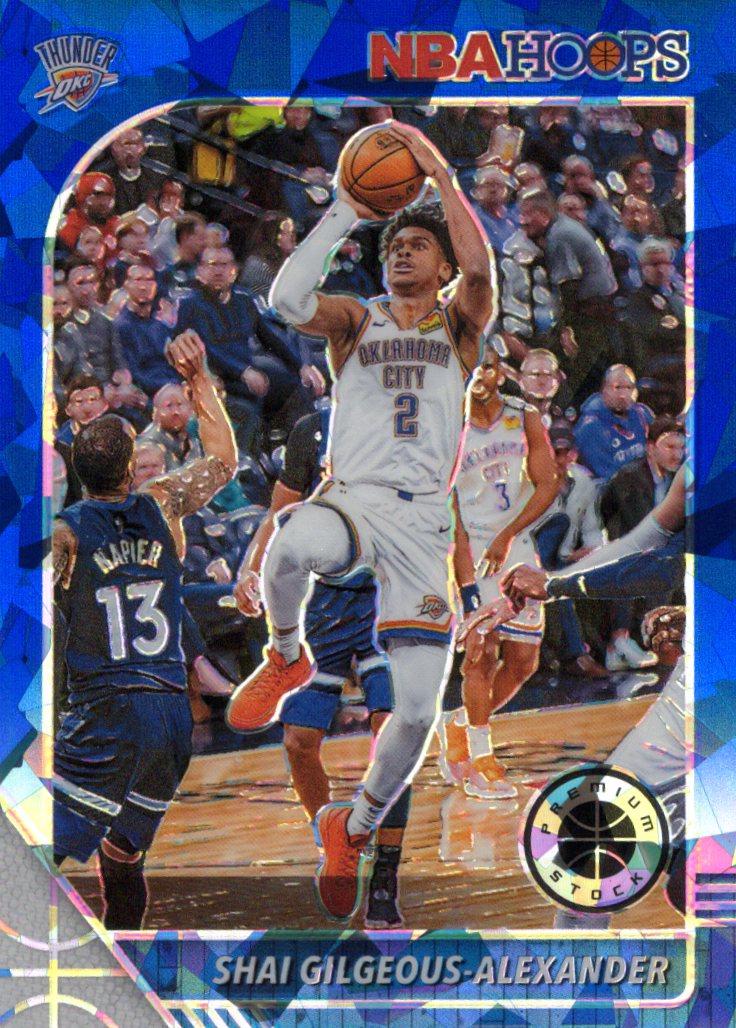 Shai Gilgeous Alexander [Blue Cracked Ice] #80