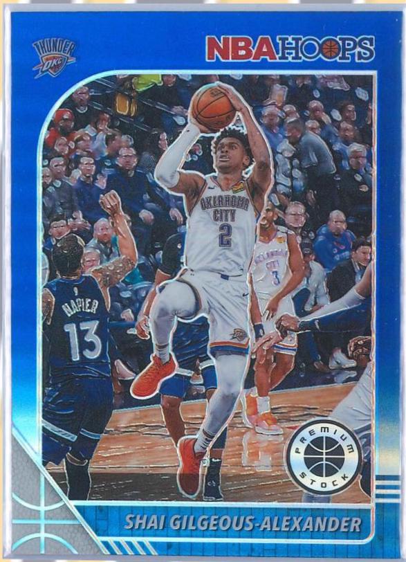 Shai Gilgeous Alexander [Blue Prizm] #80