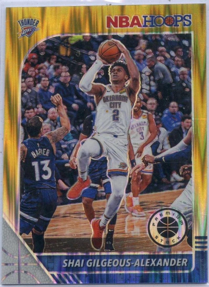 Shai Gilgeous Alexander [Gold Flash] #80