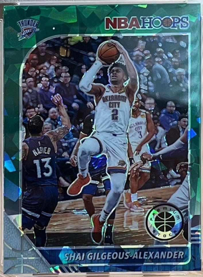 Shai Gilgeous Alexander [Green Cracked Ice] #80