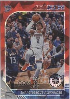 Shai Gilgeous Alexander [Red Cracked Ice] #80