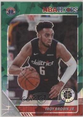 Troy Brown Jr. [Green Cracked Ice] #194