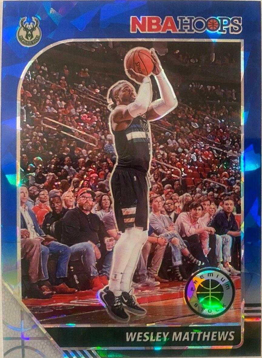 Wesley Matthews [Blue Cracked Ice] #75