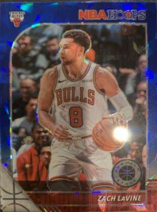 Zach LaVine [Blue Cracked Ice] #25