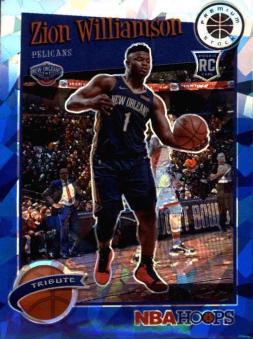 Zion Williamson [Blue Cracked Ice] #296