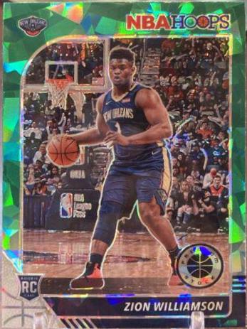 Zion Williamson [Green Cracked Ice] #258