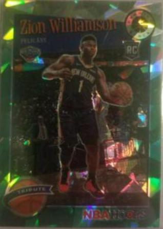 Zion Williamson [Green Cracked Ice] #296