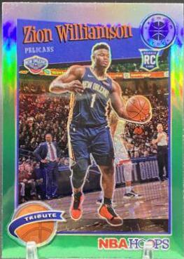 Zion Williamson [Green Prizm] #296