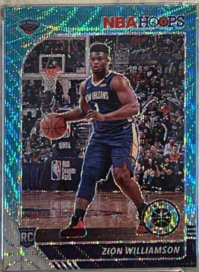 Zion Williamson [Teal Wave] #296