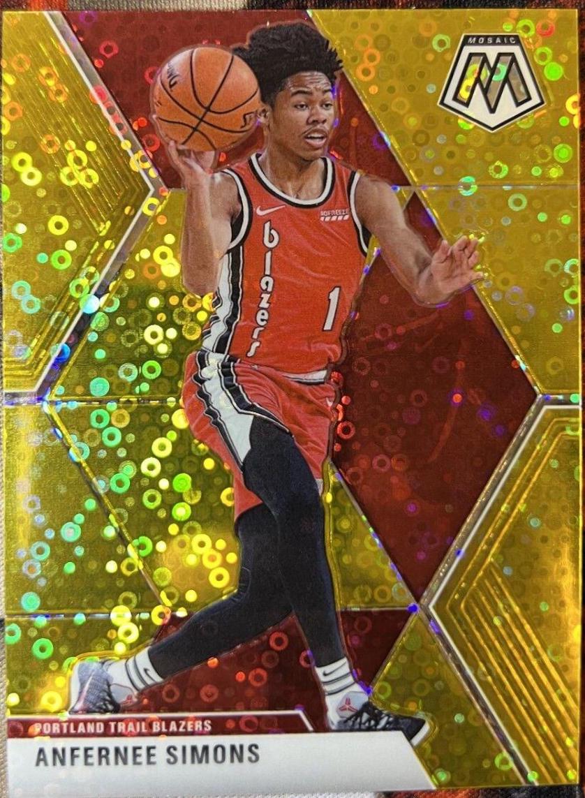 Anfernee Simons [Fast Break Gold] #65