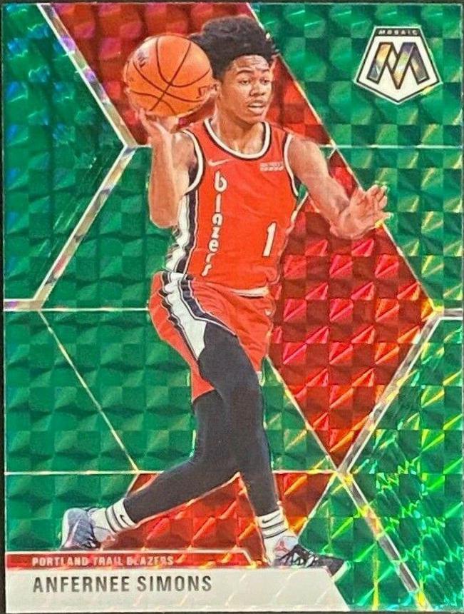 Anfernee Simons [Green Mosaic] #65
