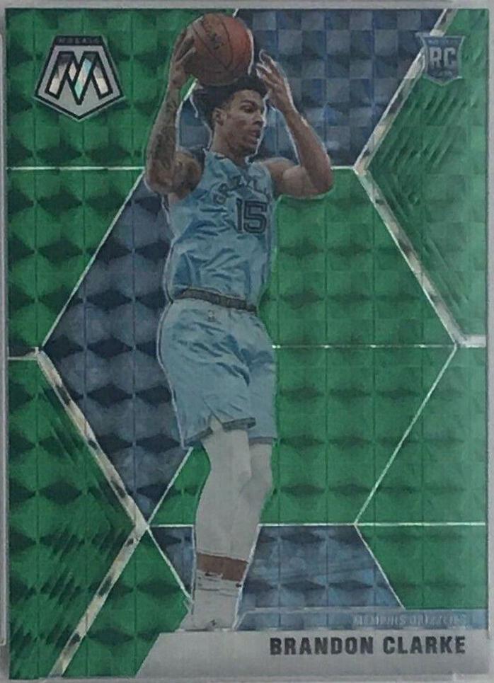 Brandon Clarke [Green Swirl] #207
