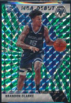 Brandon Clarke [Green Swirl] #277