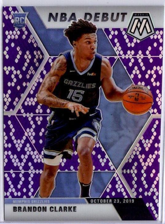 Brandon Clarke [Purple Mosaic] #277