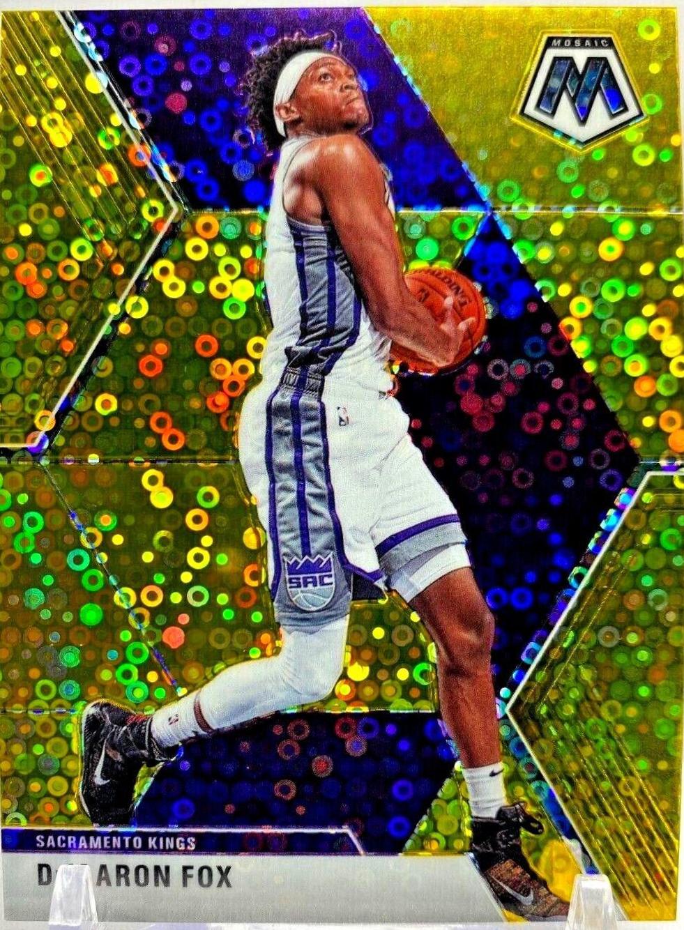 De'Aaron Fox [Fast Break Gold] #10