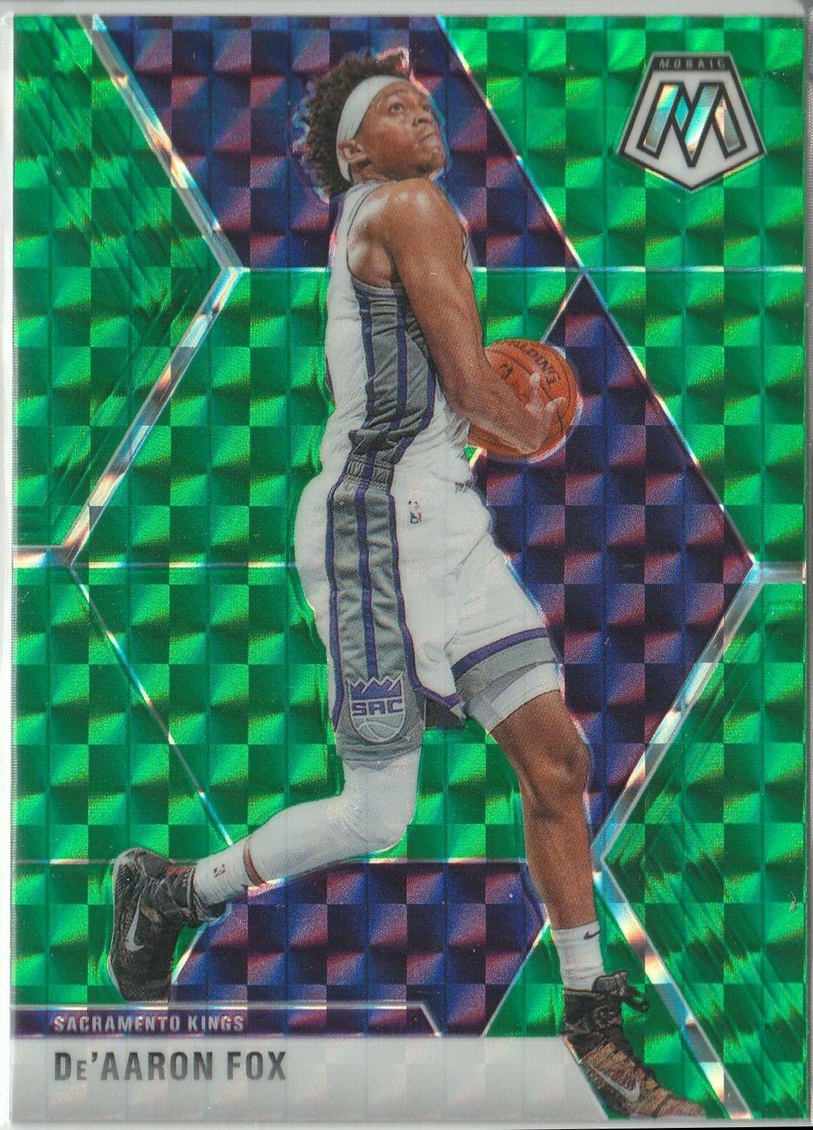 De'Aaron Fox [Green Mosaic] #10