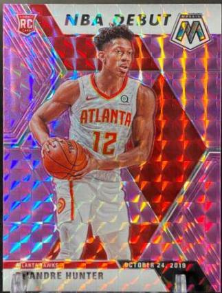 De'Andre Hunter [Purple Mosaic] #266