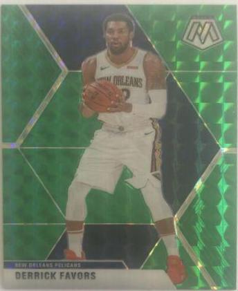 Derrick Favors [Green Mosaic] #186