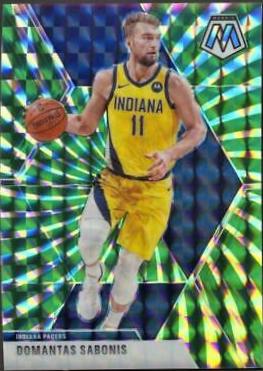 Domantas Sabonis [Green Mosaic] #155