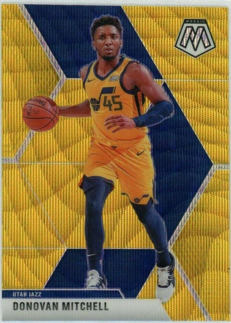 Donovan Mitchell [Gold Mosaic] #13