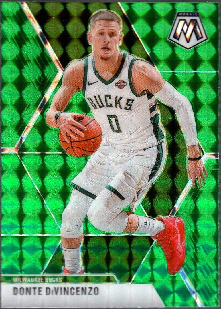 Donte DiVincenzo [Green Mosaic] #135