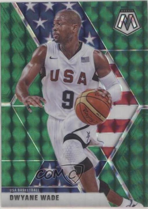 Dwyane Wade [Green Mosaic] #259