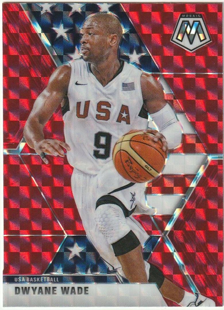 Dwyane Wade [Red Mosaic] #259