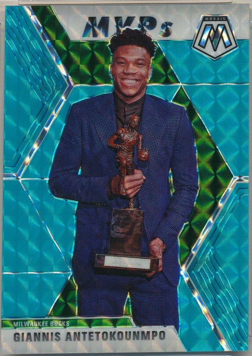 Giannis Antetokounmpo [Blue Fluorescent] #297