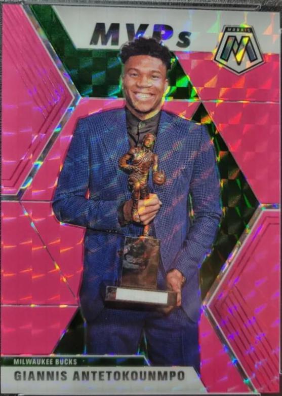 Giannis Antetokounmpo [Pink Fluorescent] #297