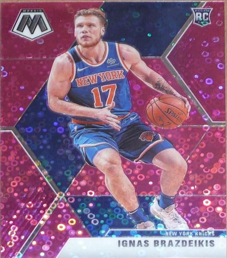 Ignas Brazdeikis [Fast Break Pink] #242