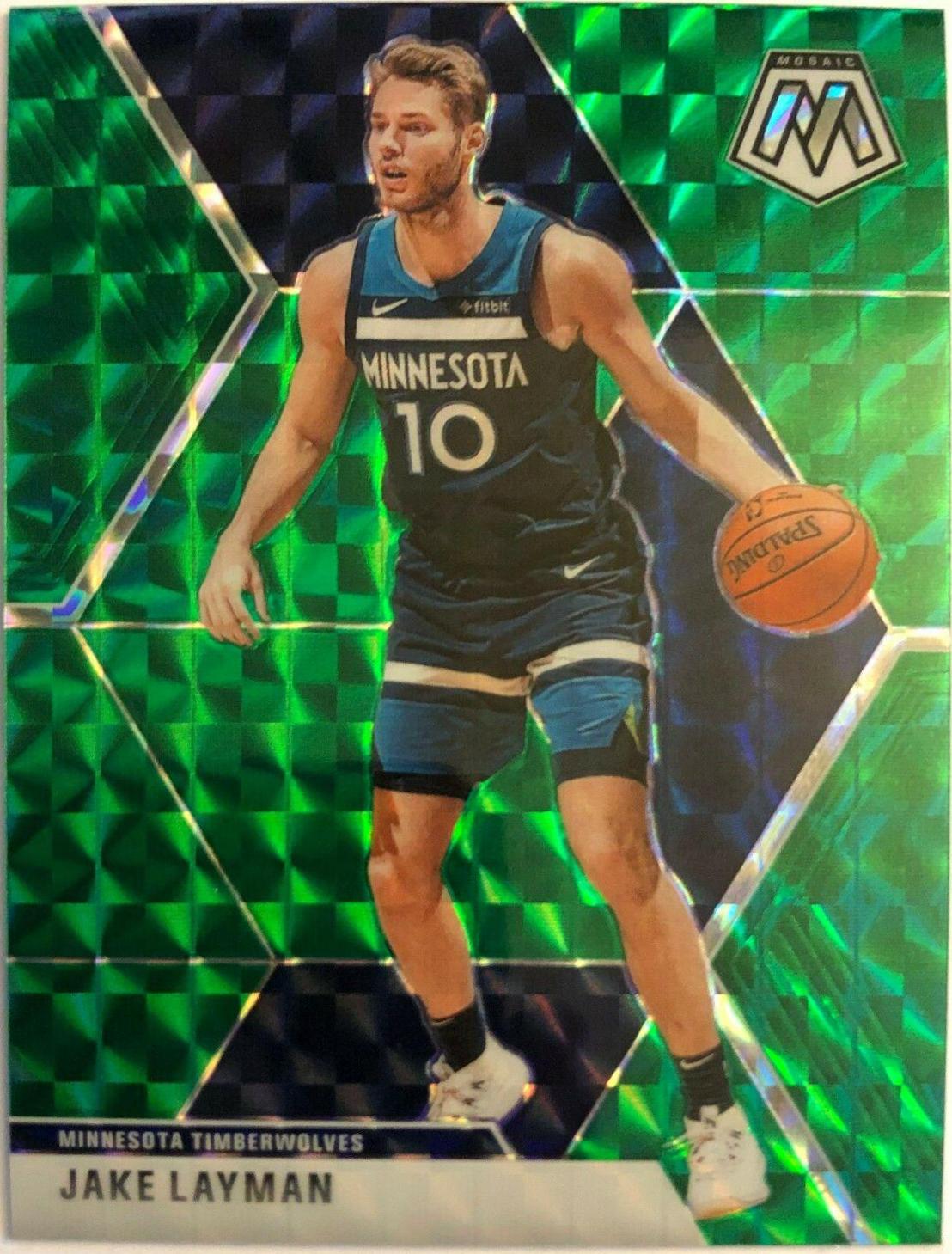 Jake Layman [Green Mosaic] #123