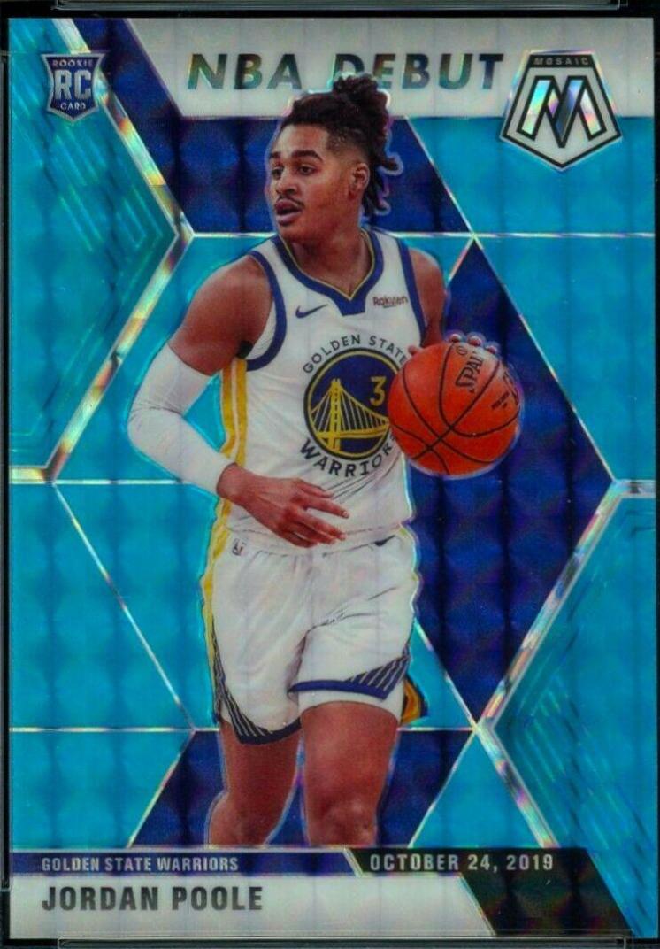 Jordan Poole [Blue Fluorescent] #261