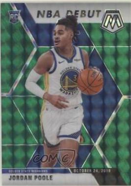 Jordan Poole [Green Mosaic] #261