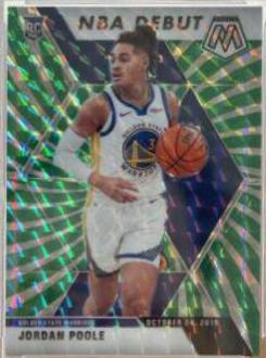 Jordan Poole [Green Swirl] #261