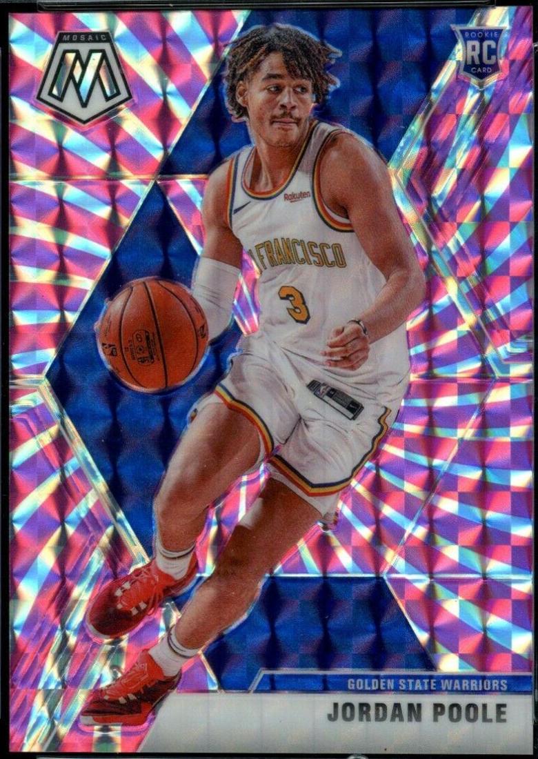 Jordan Poole [Pink Swirl] #228