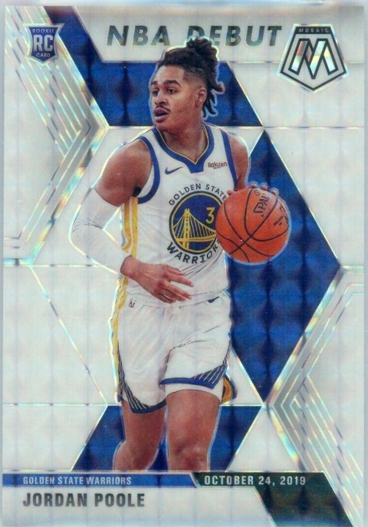 Jordan Poole [White Mosaic] #228