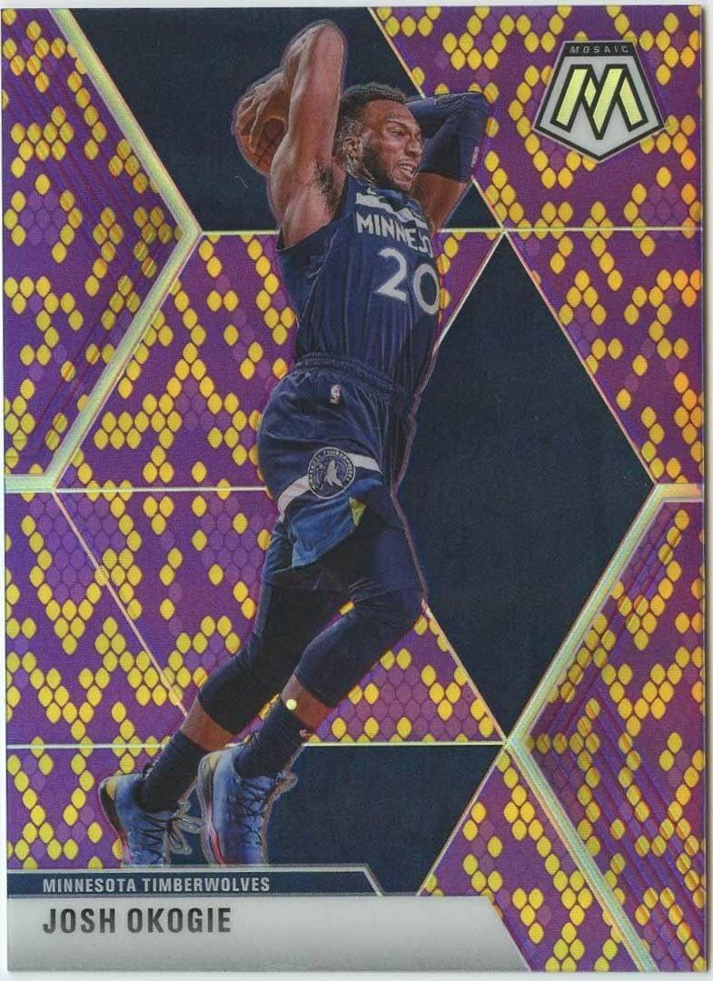 Josh Okogie [Purple & Gold Snakeskin] #113