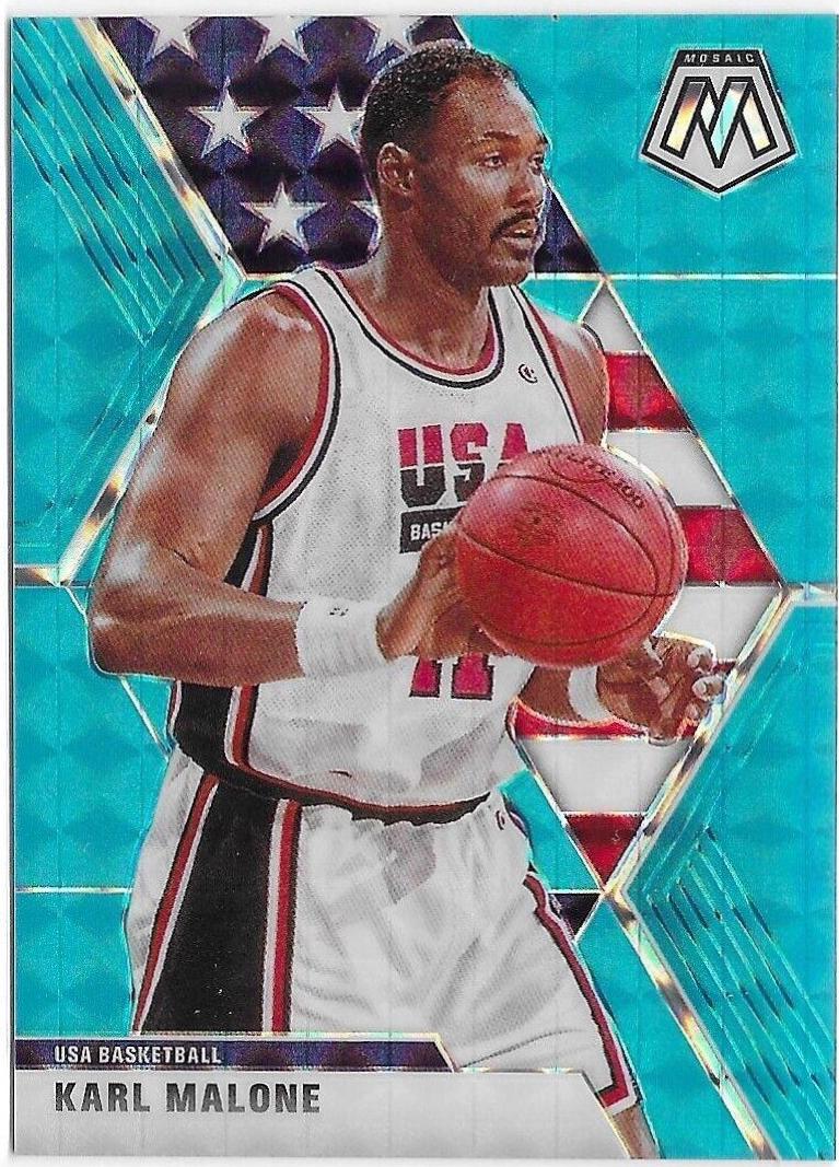 Karl Malone [Blue Fluorescent] #257