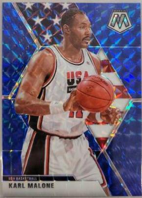 Karl Malone [Blue Mosaic] #257