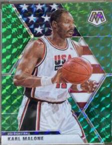 Karl Malone [Green Mosaic] #257