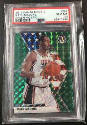 Karl Malone [Green Swirl] #257