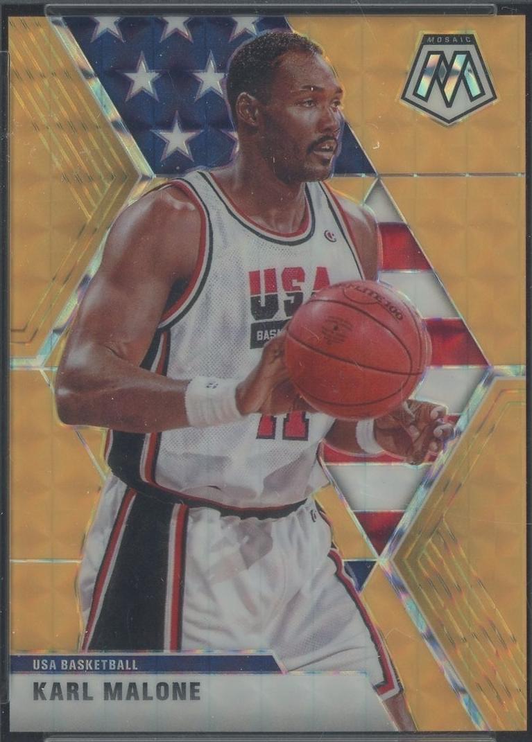 Karl Malone [Orange Fluorescent] #257