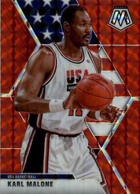 Karl Malone [Red Mosaic] #257