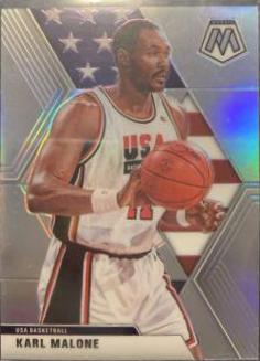 Karl Malone [Silver Prizm] #257