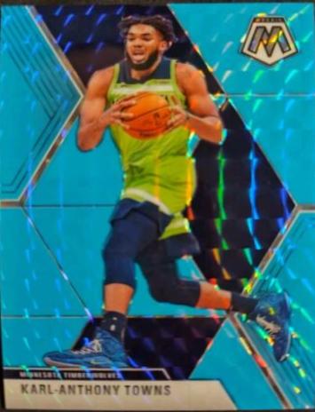 Karl-Anthony Towns [Blue Fluorescent] #83