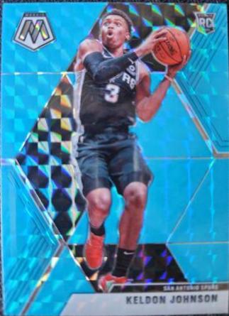Keldon Johnson [Blue Fluorescent] #238